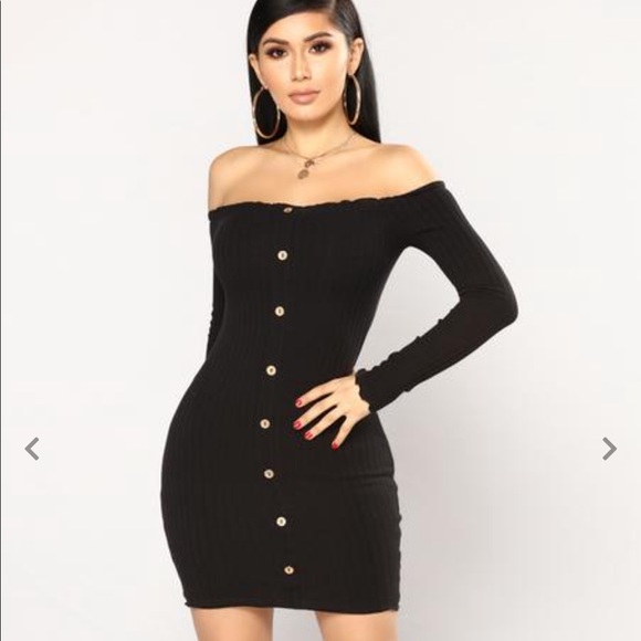 Off the shoulder mini dress - Picture 5 of 5